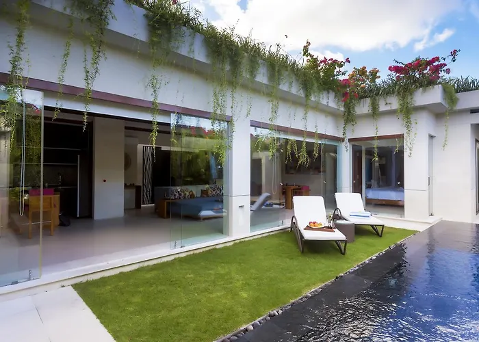 By The Villa
